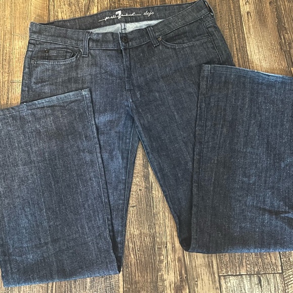 7 For All Man Kind 7FMK Jeans Dark Wash size 32 DOJO Designer - Picture 13 of 13
